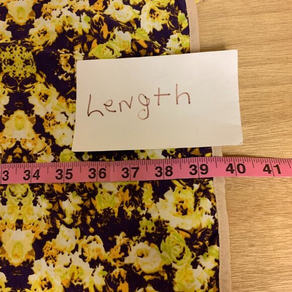 SAM & LAVI Dress Dark Cottagecore Floral Bodycon Column Stretchy Womens SZ M - Picture 10 of 10